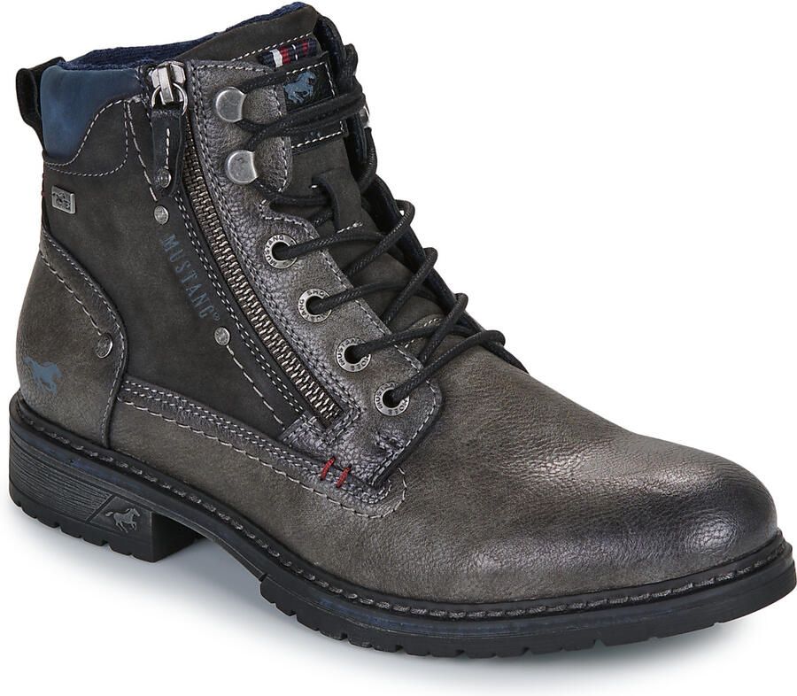 Mustang Shoes Veterschoenen Marcas Zakelijke laars laarzen met textielvoering - Foto 2