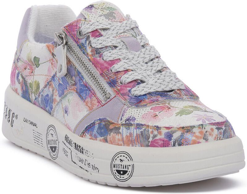 Mustang Lage Sneakers FLIEDER MULTI