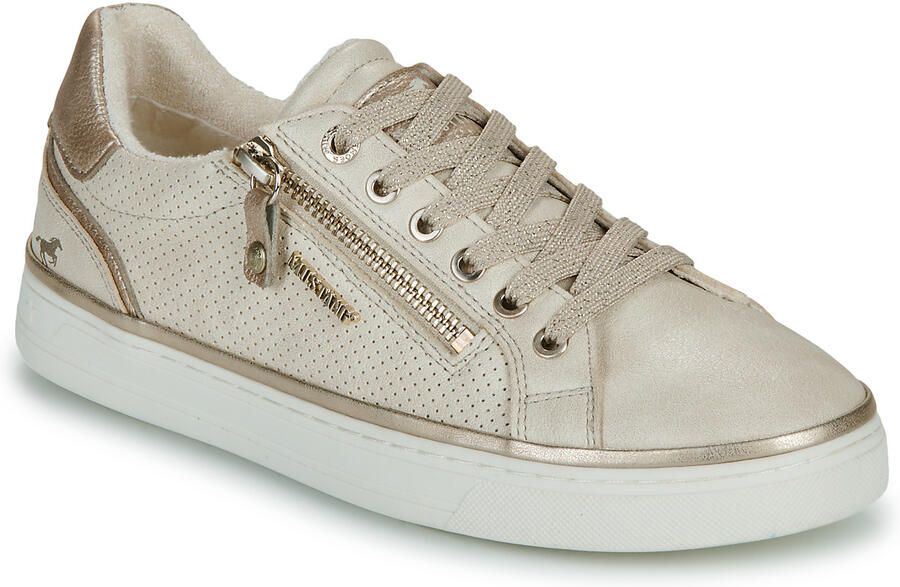 Mustang Dames Sneaker Beige - Foto 2