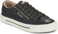 Mustang Lage Sneakers KALUA - Zwart