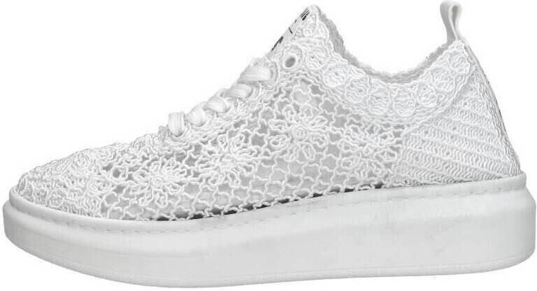 Mustang Shoes Sneakers plateausneaker veterschoen met sleehak - Foto 15