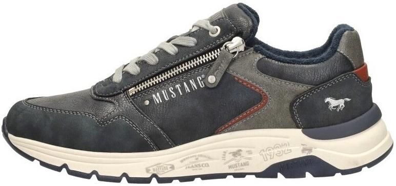 Mustang Lage Sneakers Veterschoenen Laag - Foto 3