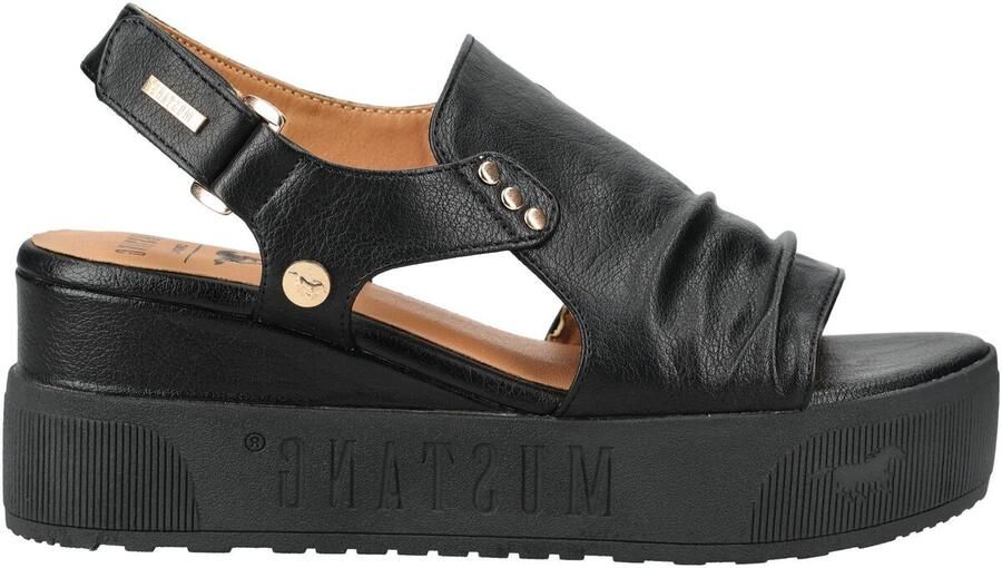 Mustang Sandalen met sleehak Sandalen - Foto 2