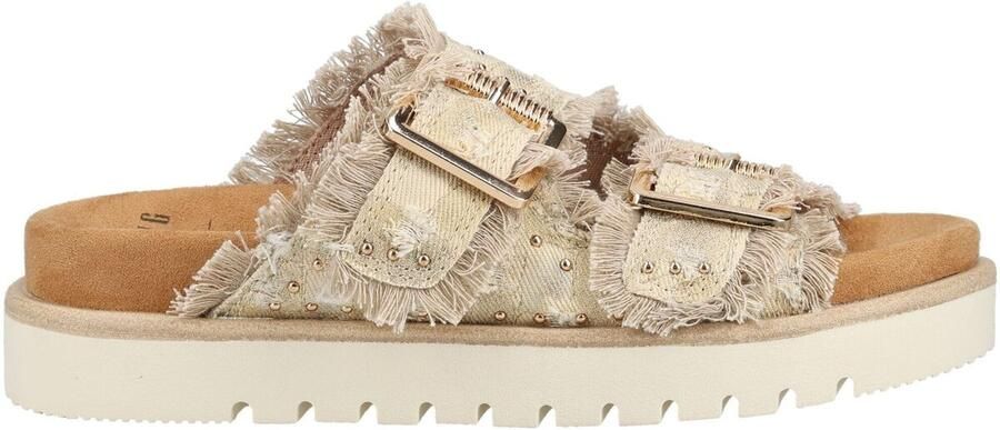 Mustang dames muiltjes beige - Foto 5