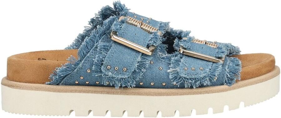 Mustang dames muiltjes blauw (jeans) - Foto 2