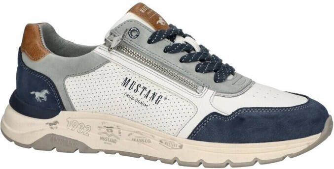 Mustang Shoes Sneakers runners sneaker met rits aan de buitenkant - Foto 2