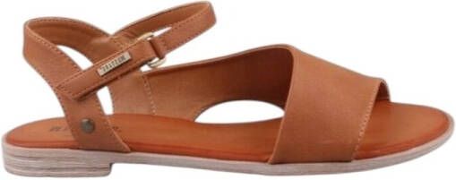 Mustang Shoes Sandalen zomerschoen sandaal riemzandalen in asymmetrische vorm