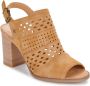 Mustang Shoes Sandaaltjes zomerschoen avond schoen blokhak met stijlvolle perforaties - Thumbnail 4