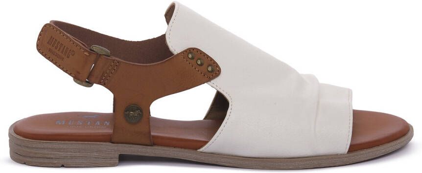 Mustang Shoes Sandalen zomerschoen sandaal blokhak met klittenbandsluiting