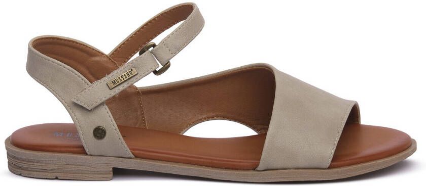 Mustang Shoes Sandalen zomerschoen sandaal bandjessandaal in asymmetrische vorm - Foto 7