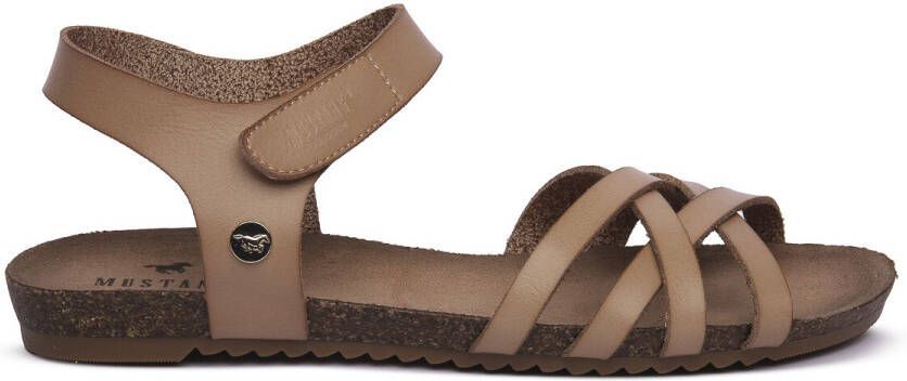 mustang Sandalen TAUPE