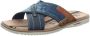 Mustang Shoes Slippers zomerschoen slippers badschoen met opvallende logo-opschrift - Thumbnail 4