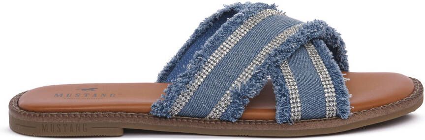 Mustang Slippers BLUE