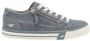Mustang Shoes Sneakers met rits vrijetijdsschoen lage schoen veterschoen - Thumbnail 2