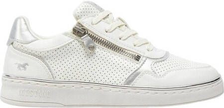 Mustang Shoes Sneakers plateausneaker veterschoen met rits