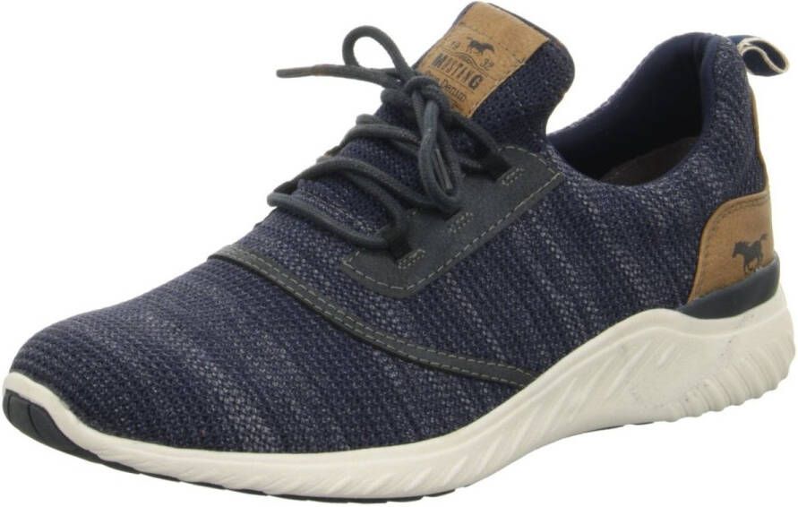 Mustang Shoes Slip on sneakers met modieuze logo applicaties - Foto 3