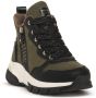 Mustang Shoes Veterschoenen high top sneaker enkellaars met extra ritssluiting - Thumbnail 2