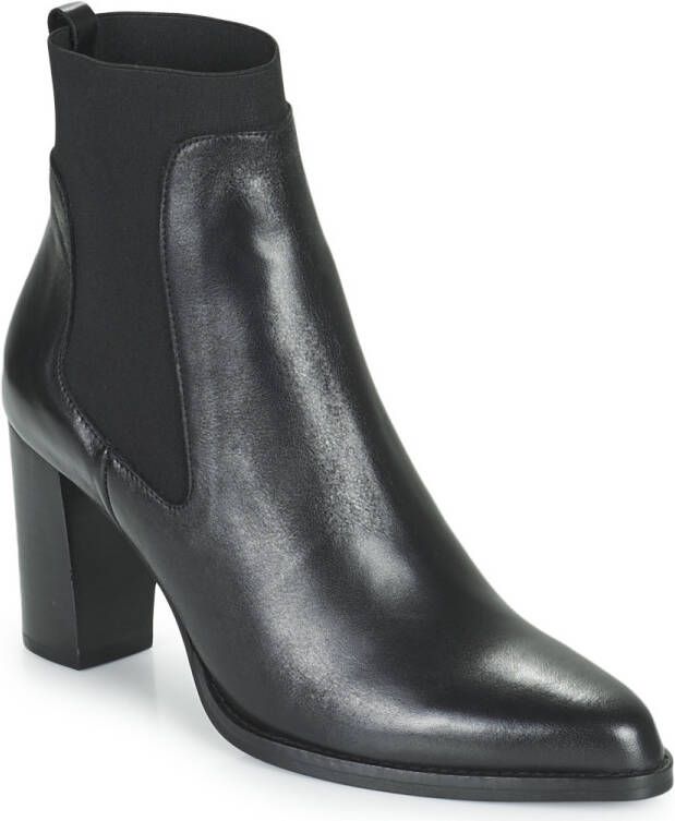 Myma Enkellaarzen 5912-CUIR-NOIR