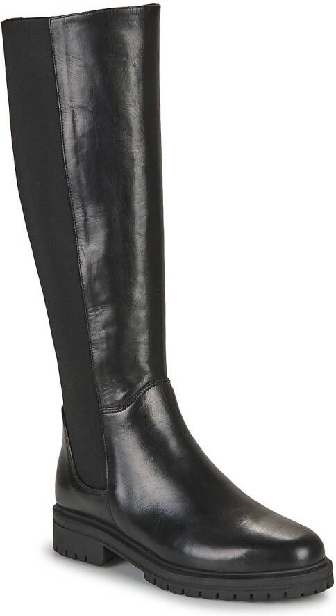 Myma Enkellaarzen 7117-CUIR-NOIR