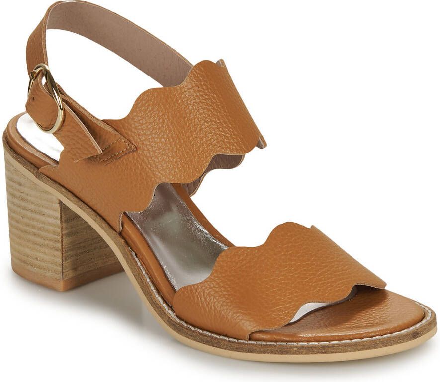 Myma Sandalen 7745MY01-CUIR-FOULONNE-NATUREL