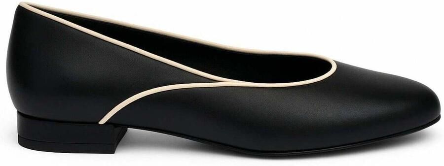 Nae Vegan Shoes Ballerina 'Isla' zwart