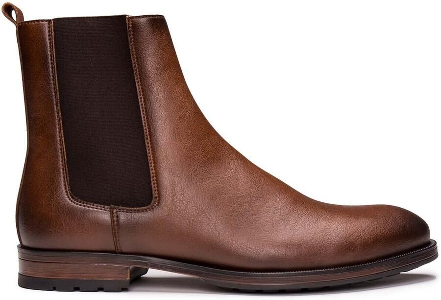 Nae Vegan Shoes Chelsea boots 'BASTI B' bruin