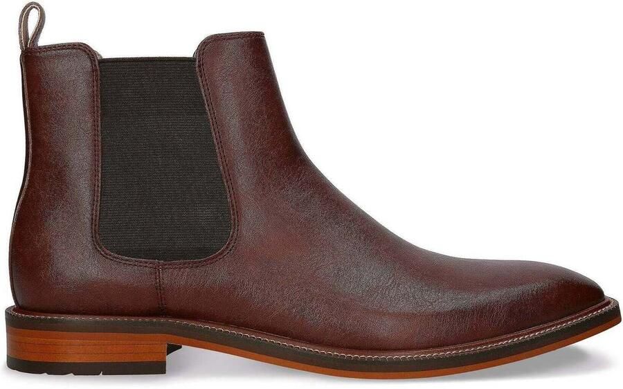 Nae Vegan Shoes Laarzen Vegan Chelsea Boots voor Heren Duncan Bruin