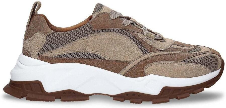 Nae Vegan Shoes Lage Sneakers Vegan Chunky Sneakers Hanoi Bruin