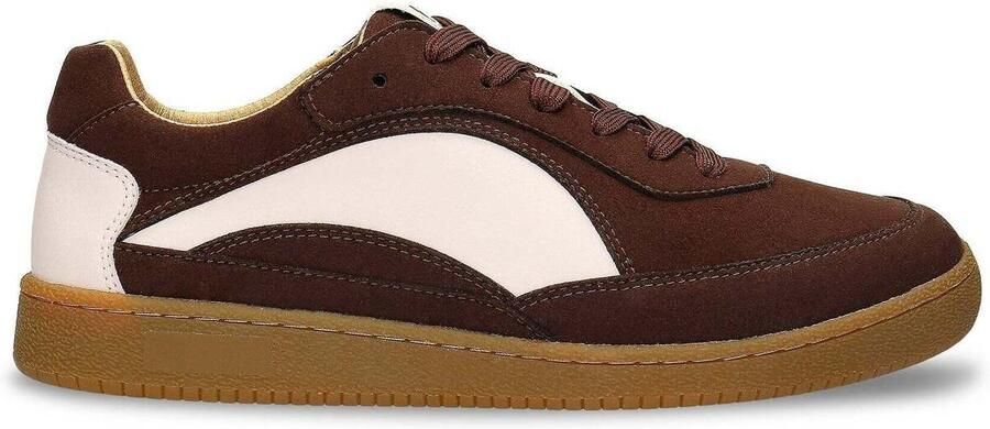 Nae Vegan Shoes Lage Sneakers Vegan Retro Sneakers Mackay Beige