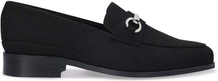 Nae Vegan Shoes Mocassins Vegan Loafers voor Dames Anne Zwart