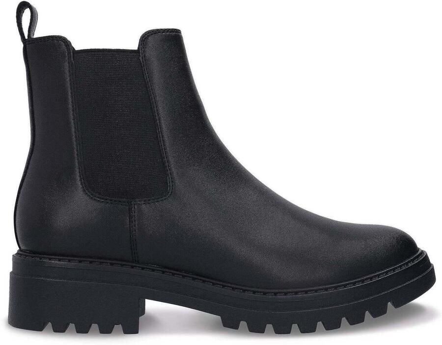 Nae Vegan Shoes Nette schoenen Vegan Chelsea Boots voor Dames Evie Zwart