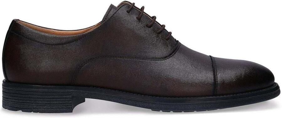 Nae Vegan Shoes Nette schoenen Vegan Derby Schoenen voor Heren Ben Bruin