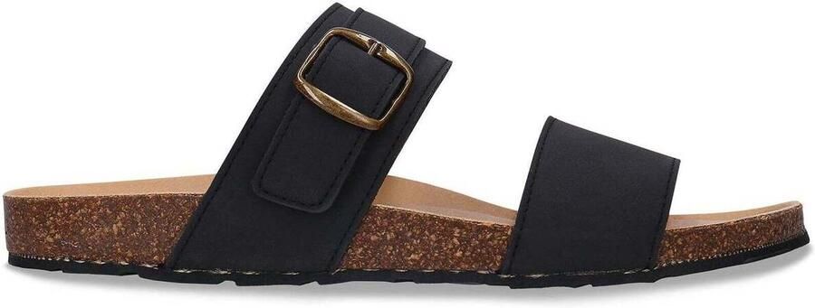 Nae Vegan Shoes Sandalen Vegan Sandalen met Zool van Gerecyclede Autobanden Rawa Zwart