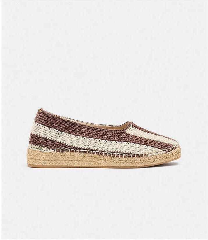 Naguisa Espadrilles Calella Brown Ecru