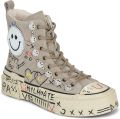 NAN-KU Hoge Sneakers DFD-02C - Bruin