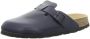 Natural Sense unisex pantoffels klomp leer blauw - Thumbnail 2