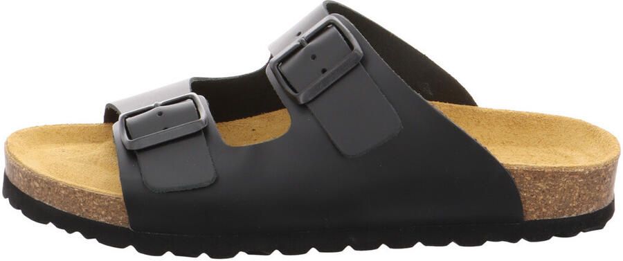 Natural Sense leren muiltje muiltjes dames 1152529 zwart