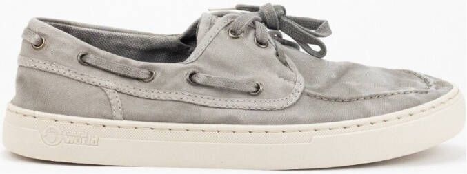 Natural World 6603E H 48 OLD Quercia Nautic ENZ Alto Zapatos Grijs Heren