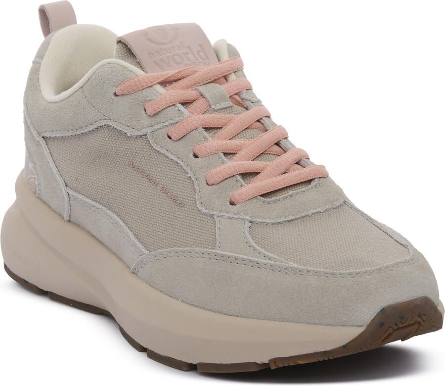 Natural World Lage Sneakers GRIS CLARO