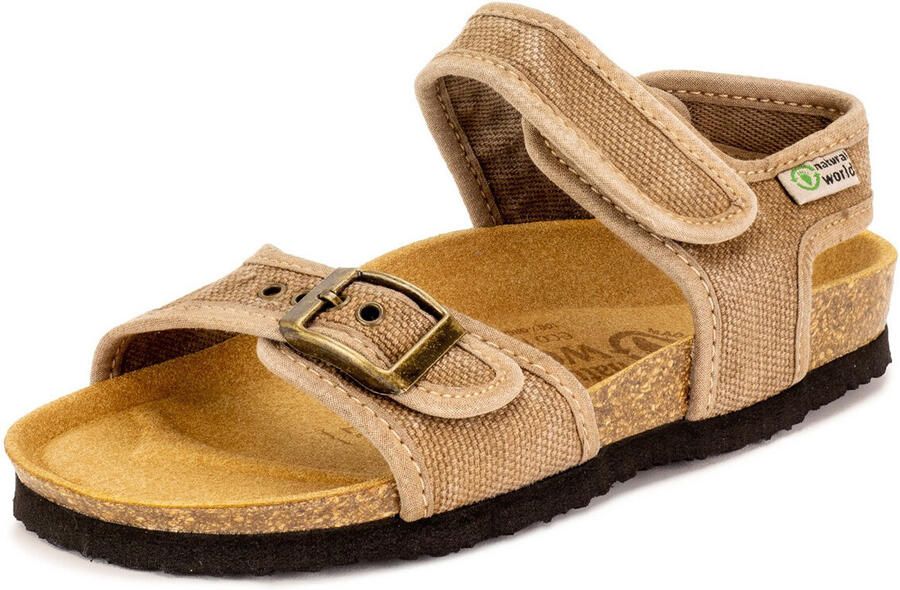 Natural World Platte sandalen