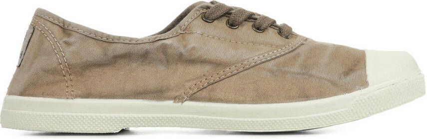 Natural World Sneakers Ingles Elastico Beige 100% bio katoen