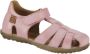 Naturino velcro gesloten lederen sandalen See roze - Thumbnail 2