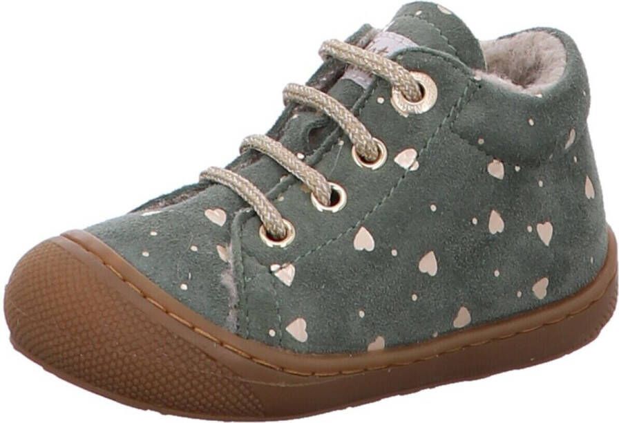 Naturino Kid's Cocoon Suede Lined Winterschoenen olijfgroen