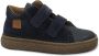 Naturino hoge 2 velcro's lederen sneakers Albus navy - Thumbnail 2