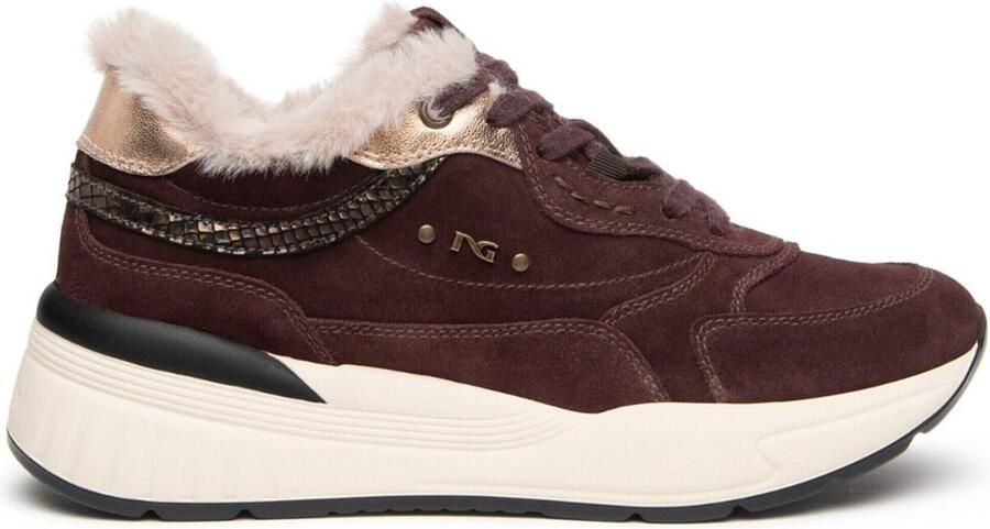NeroGiardini Sneaker Velour Lunare Tortora Turandot Potting Soi Pu.Bide Fashion Wear Vrouwen - Foto 2