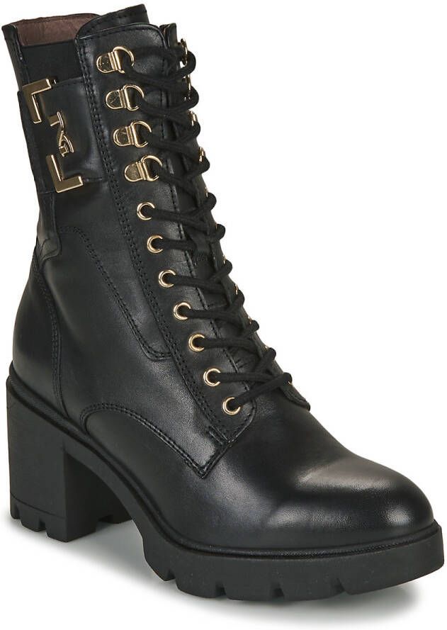 NeroGiardini Laarzen Zwarte Handschoen Tr Aurora 7768 Fashion Wear Vrouwen