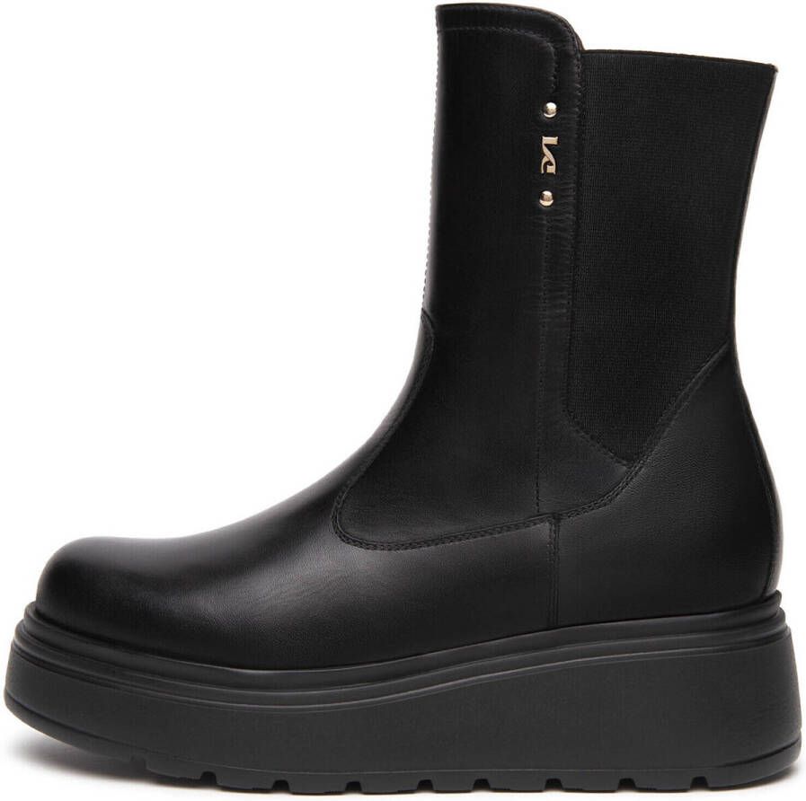 NeroGiardini Laarzen Zwart Elastisch Eva Gorga Handschoenen 12+ Fashion Wear Vrouwen - Foto 3