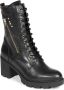 Nero Giardini I514881D Hoge sneakersVeterbootsDames veterschoenenDames sneakersHalf-hoge schoenen Zwart - Thumbnail 3
