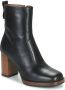 Nerogiardini Zwarte Leren Laarzen met 8 cm Hak Black Dames - Thumbnail 3