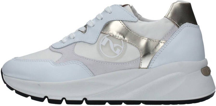 Nero Giardini NeroGiardini E306450D 707 Wit combi kleurige dames sneaker met rits - Foto 13